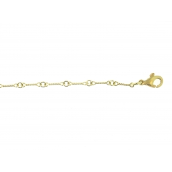 14Kt Yellow Gold Small Dogbone 045